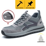 New 36-48Work Steel Toe Shoes Safety Shoes foMen and Women Safety Shoes Men Steel Toe Cap Anti-smashing Anti-piercing 0JJN
