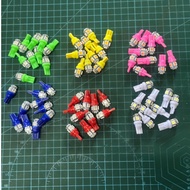 Borong Led T10 Mentol kecik Lampu Dada & No plate Motor Kereta Terang.