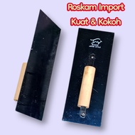 Raskam / Roskam Acian / Roskam Baja ukuran 28cm - Plat Baja Biru