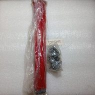 MERAH 700c wheel spokes 283mm long Red contains 72pcs racing road bike spoke spokes