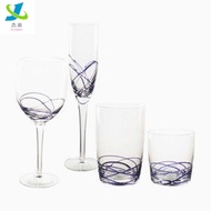 Wine Glass Set Blowing Crystal Goblet Wine Champagne Glass Wine Set