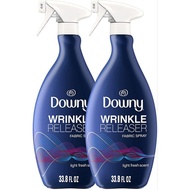 Downy Wrinkle Release Fabric Spray / Fabric Softner & WrinkleGuard Dryer Sheets - Fresh - 75 ct, Spr