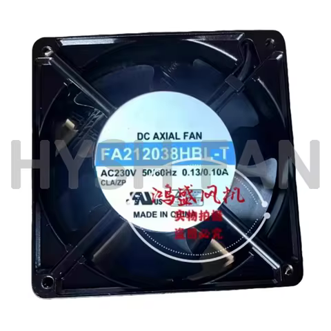 New FA212038HBL 220V 12CM Axial Fan Industrial Chassis Fan