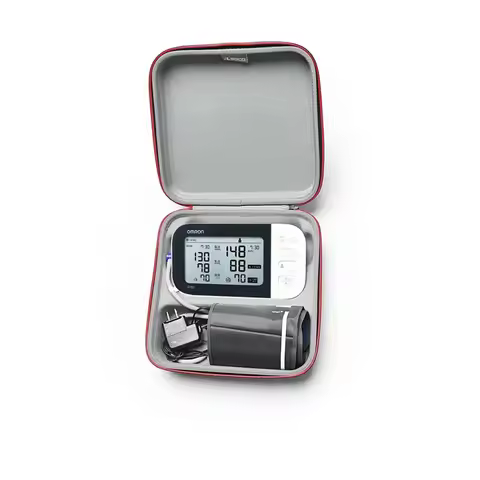 Hard Case for OMRON Platinum/Gold/7 Series/10 Series/M6 Upper Arm Blood Pressure Monitor Fits for OM