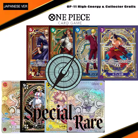 Diy One Piece Special Rare Card Op-11 A Fist of Divine Speed Shirahoshi Eb01-057 Sanji Stussy Silver