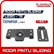 LESD - 75 LENAGA - LENAGA Sliding Wardrobe Door Wheels | Sliding Wardrobe Door Wheels - 1 Set
