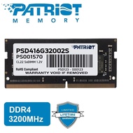 Patriot 16GB DDR4 3200MHz โน๊ตบุ๊ค SODIMM RAM