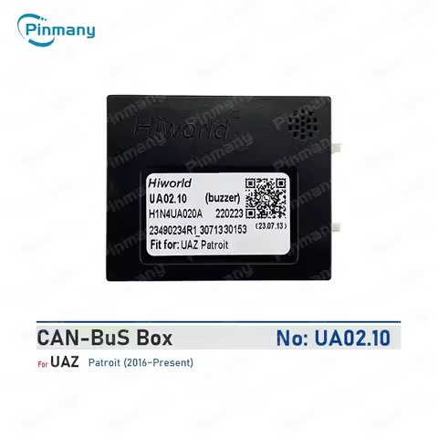 Car Stereo CAN Bus Adapter Android Radio CANBus Decoder Hiworld UA02 Serial Port Converter for UAZ P