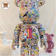 bearbrick 1000% Violent Bear Acrylic Box Decoration Trendy Toy Doll