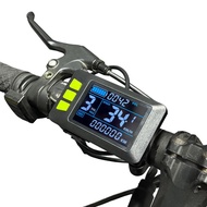 24V 36V 48V P3C Electric Bicycle Meter LCD Display Ebike Control Panel Waterproof Bicycle Speedomete