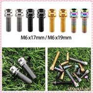 [SzxmkjacMY] Titanium Bike Handlebar Stem Screws M6 Replacement Accessory Stem