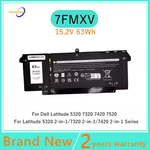 Laptop Battery for DELL Latitude 13 5320 14 7320 7420 7520 Series HDGJ8 MHR4G TN2GY 4M1JN 7FMXV 9JM7