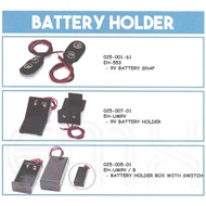 ( 1 Pcs ) UMB UM 9V BATTERY HOLDER