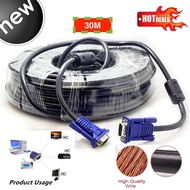สาย VGA male 15pin To Vga male 15pin Cable 30M เมตร