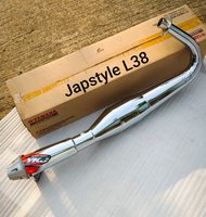 Knalpot RX KING Kolong Japstyle Chrome YKJ Garing Super NgebazZ Original YKJ Racing Istimewa