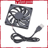 WIN Long Lifespan 80x80x10mm USB Case Fan With 13CFM Airflow For Device Ventilation