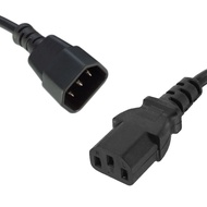Cable Extension IEC - C14 male to C13