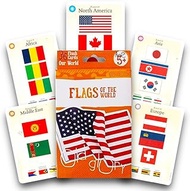 Bendon Flags of The World Flash Cards - 36 Count (Flags Flashcards)