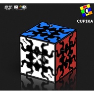 Rubik 3x3 Qiyi Gear Cube 3x3 Black Based Qiyi Gear Cube Blackbase 3x3