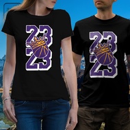 LEBRON JAMES "23" black t-shirt