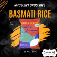 STOCK CLEARANCE / BASMATI RICE 25KG/BAG HALAL DRY ITEM