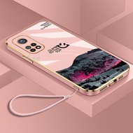 Softcase For Xiaomi 10 ZOOM 10T 11 4G 5G NE 11I 2021 11X PRO 12 LITE 12T Artistic Snowy Mountain Sof