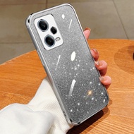 For Xiaomi Redmi Note 12 Pro 5G Case Shockproof TPU Electroplated Glitter Phone Casing For Redmi Note 12 Pro 5G Back Cover