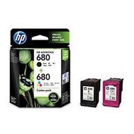 HP680 / HP 680 Black + Color Ink Cartridge Combo Pack