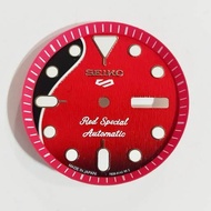 Seiko Mod Red Special brian may skx srpd 7s26, NH36, 4r36 luminous dial