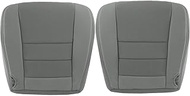 NLQR Driver and Passenger Side Bottom Replacement Cloth Seat Covers #2E or 3E Med Flint Gray Compati