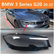 FOR BMW 3 Series 320I 330I 325I G20 G28 2020-2022  HEADLAMP COVER HEADLIGHT COVER LENS HEAD LAMP COV