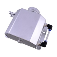 Universal 1L Car Aluminum Square Radiator Coolant Overflow Expansion Bottle 1L Coolant Overflow Rese
