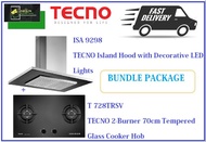 TECNO HOOD AND HOB BUNDLE PACKAGE FOR (ISA 9298 &amp; T 728TRSV) / FREE EXPRESS DELIVERY