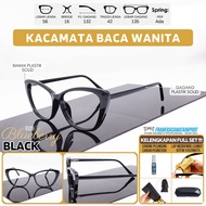 Large Cat Eye Reading Glasses Women's Glasses Plus Lens +100 +125 +150 +175 +200 +225 +250 +275 +300