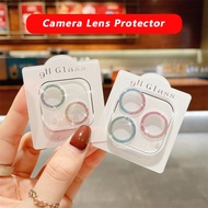 Bling 9H Full Coverage Camera Lens Protector Tempered Glass Film Protector Lens Cover for iPhone 11 