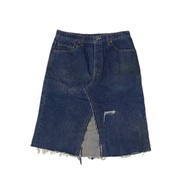 古著Levi's 拼接丹寧裙A