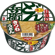 Donbei Fox Udon Mini (West) Nissin Foods Cup Noodles 42g x 12 [Direct From Japan]