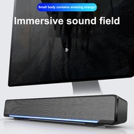 Led 3D Surround Soundbar Bluetooth 5.0ลำโพงแบบมีสายลำโพงคอมพิวเตอร์ซับวูฟเฟอร์สเตอริโอ Sound Bar สำหรับ PC แล็ปท็อปโรงละครทีวี USB