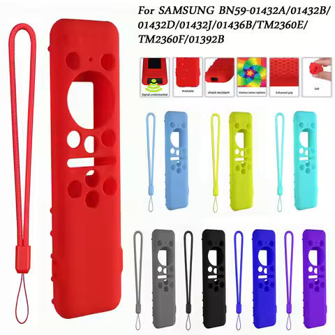 Silicone TV Remote Control Case Protector Case Cover For SAMSUNG BN59-01432A 01432J TM2360E TM2361E 