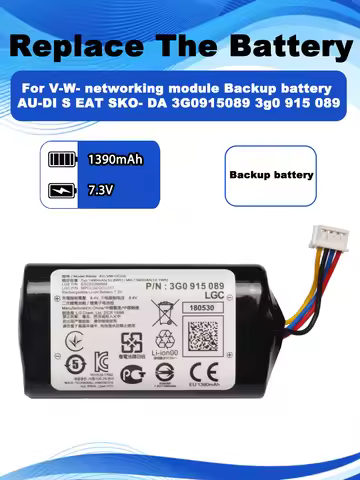 3G0915089 SOS OCU OE Number Battery for V-W- Networking Module Emergency Supply AU-DI S EAT SKO-DA A