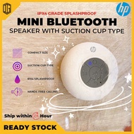 【COD】IPX4 Waterproof Sucker Shower BT Wireless Portable Mini HP Bluetooth Speaker