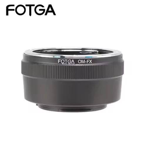 FOTGA OM-FX Lens Adapter Ring for Olympus OM Lens to Fujifilm X Mount X-E2 E2 M1 M10 A1 A2 A3 T10 T2