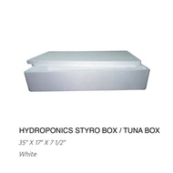♙❒☌STYRO BOX / HYDROPONICS STYRO BOX / TUNA BOX