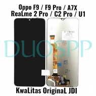 LCD TOUCHSCREEN OP F9 - F9Pro - A7X - Realme 2 pro - C2 Pro - U1 LCD TS FULLSET