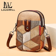 LouisWill Womens Bag Phone Bag Shoulder Bag Cross-body Bag Messenger Bag Earphone Hole Design Bohemi