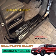 Omoda C5 Alloy Sill Plate Omoda E5 Door Sill Plate Chery Omoda C5 CSH Sill Door Plate
