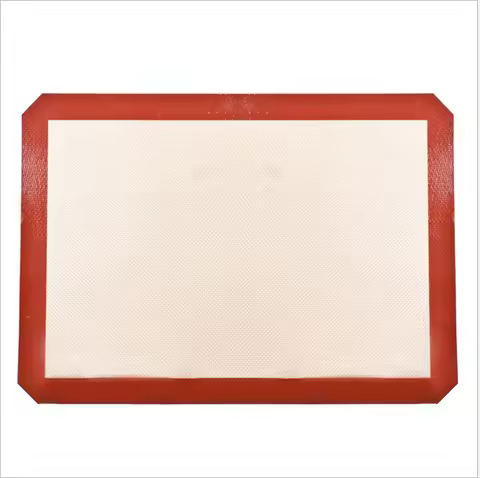 Silicone Baking Mat - Silicon Liner for Bake Pans&Rolling- Macaron/Pastry/Cookie/Bun/Bread Making - 