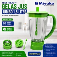 MIYAKO JUMBO JUICE BLENDER GLASS 1.5L CH 501 CH 502 MYAKO JUICE GLASS SET 1500ML BLENDER BLENDER HEA
