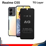 LAYAR Full Screen Tempered Glass For Realme C55