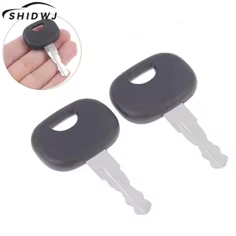 2PCS 14603 Keys For JCB Bomag Dynapac Terex Vibromax New Holland NH For Ford Moxy Hamm For Volvo
